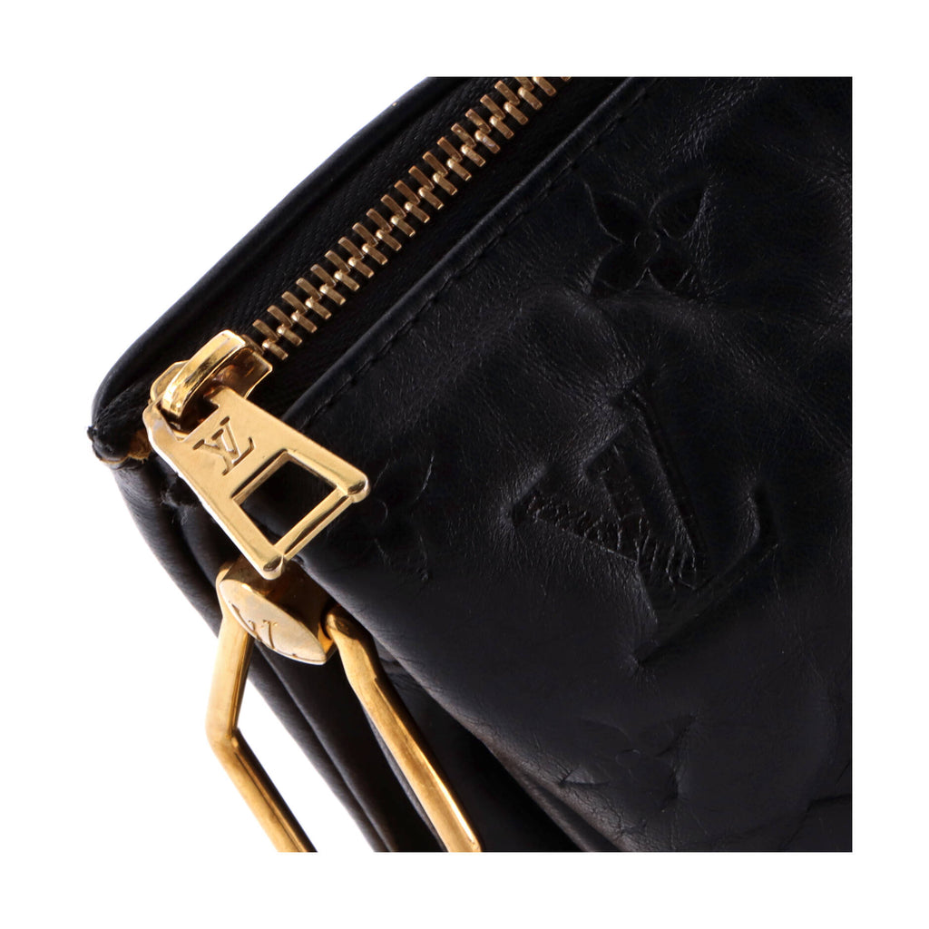 Coussin Bag Monogram Embossed Lambskin MM
