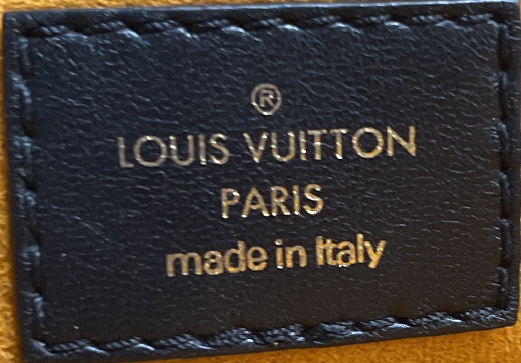 Coussin Bag Monogram Embossed Lambskin MM