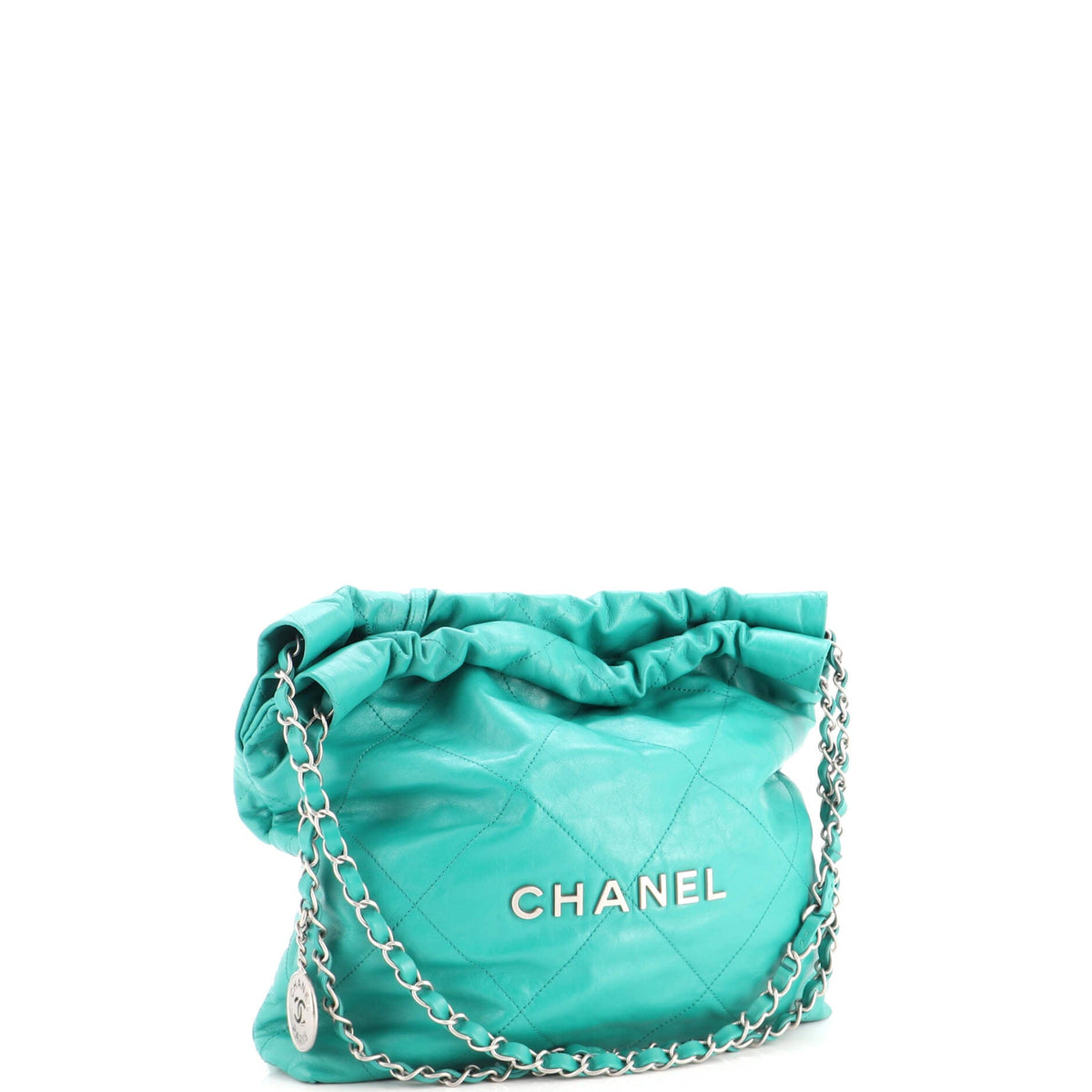 22 Chain Hobo Quilted Calfskin Small