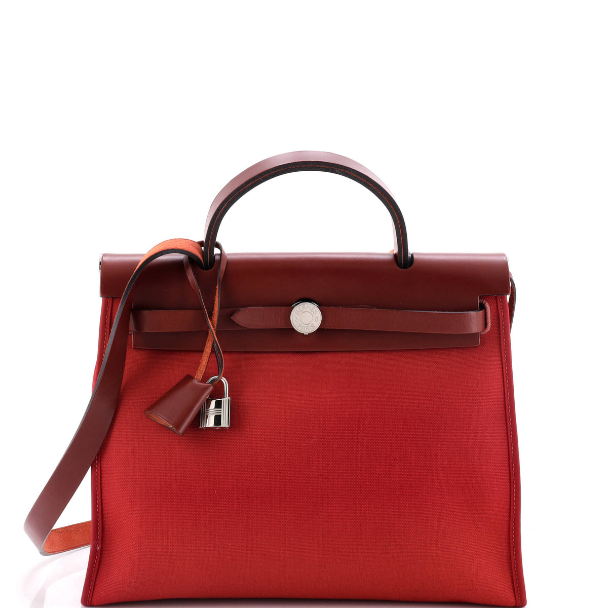 Herbag Zip Leather and Toile 31