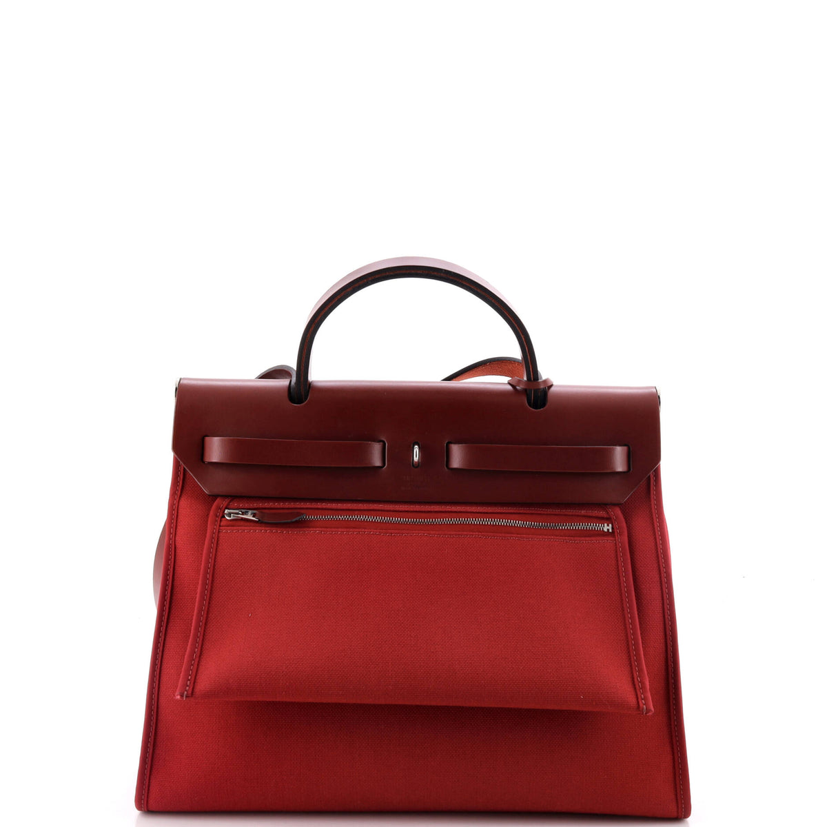 Herbag Zip Leather and Toile 31