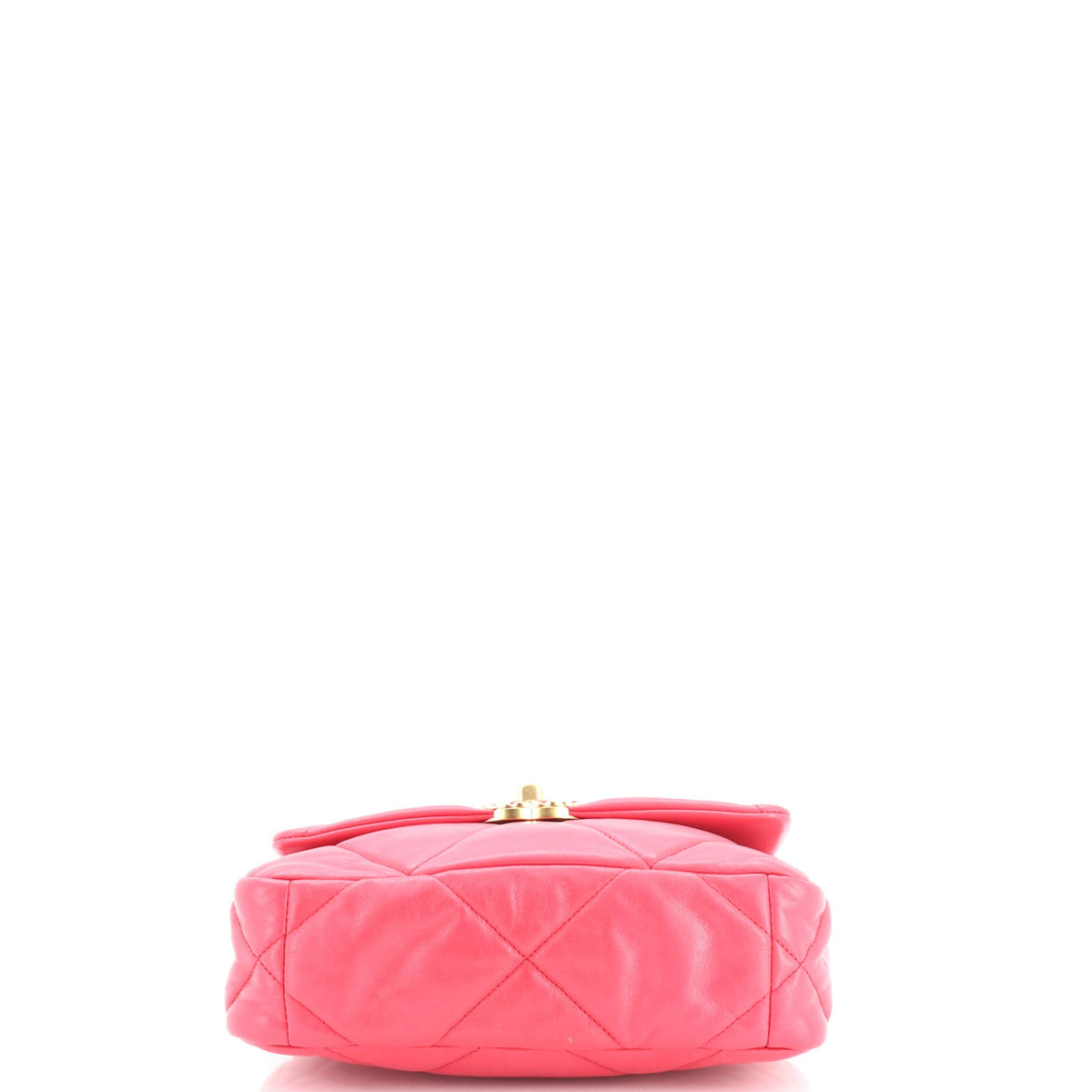 19 Flap Bag Quilted Leather Medium