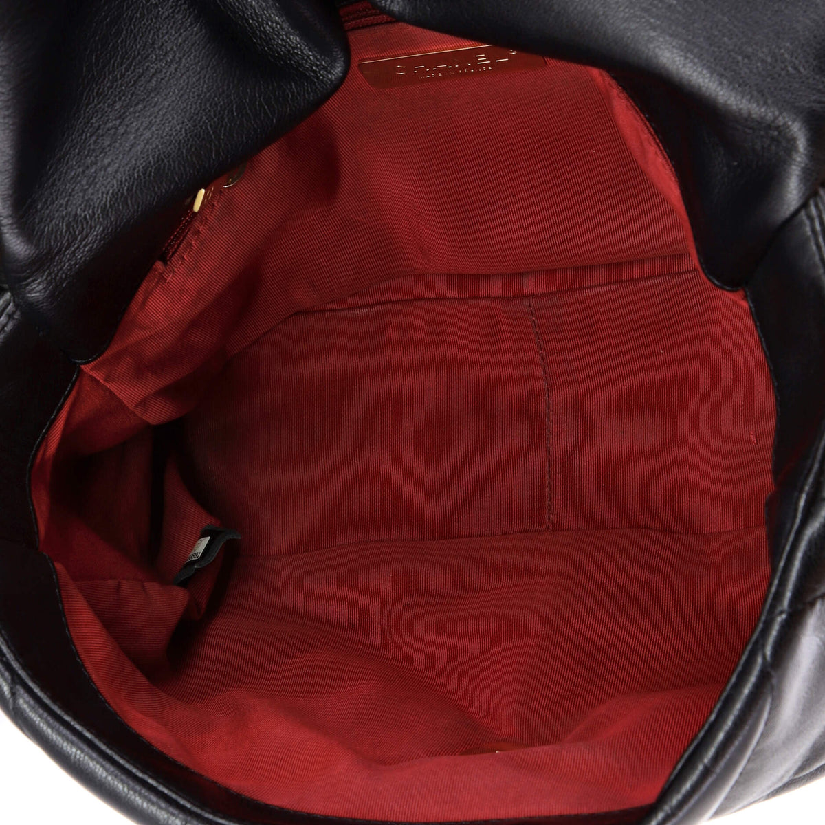 19 Flap Bag Quilted Leather Large