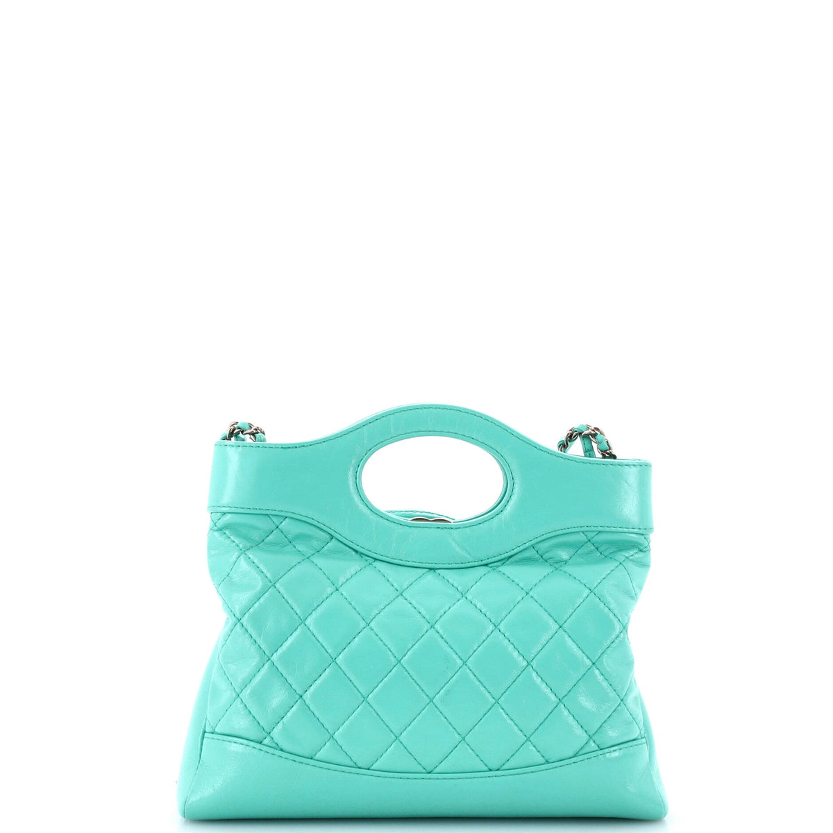 31 Shopping Bag Quilted Lambskin Small
