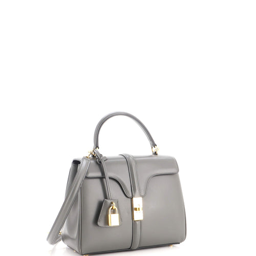 16 Top Handle Bag Smooth Calfskin Small