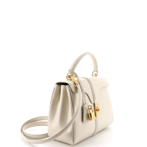 16 Top Handle Bag Smooth Calfskin Small