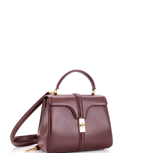 16 Top Handle Bag Smooth Calfskin Small