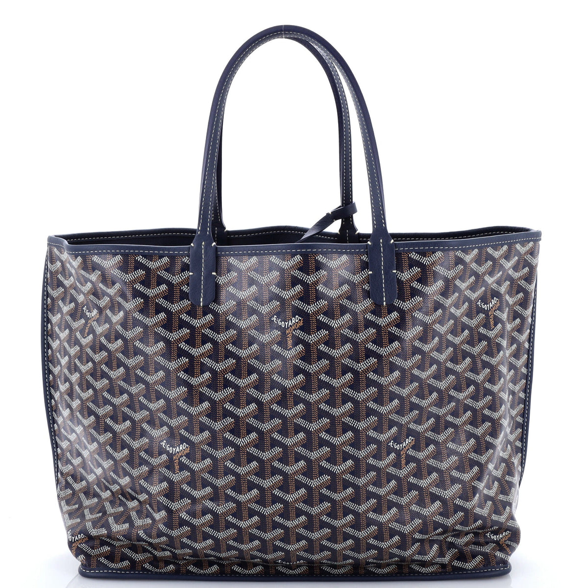 Anjou Reversible Tote Coated Canvas PM