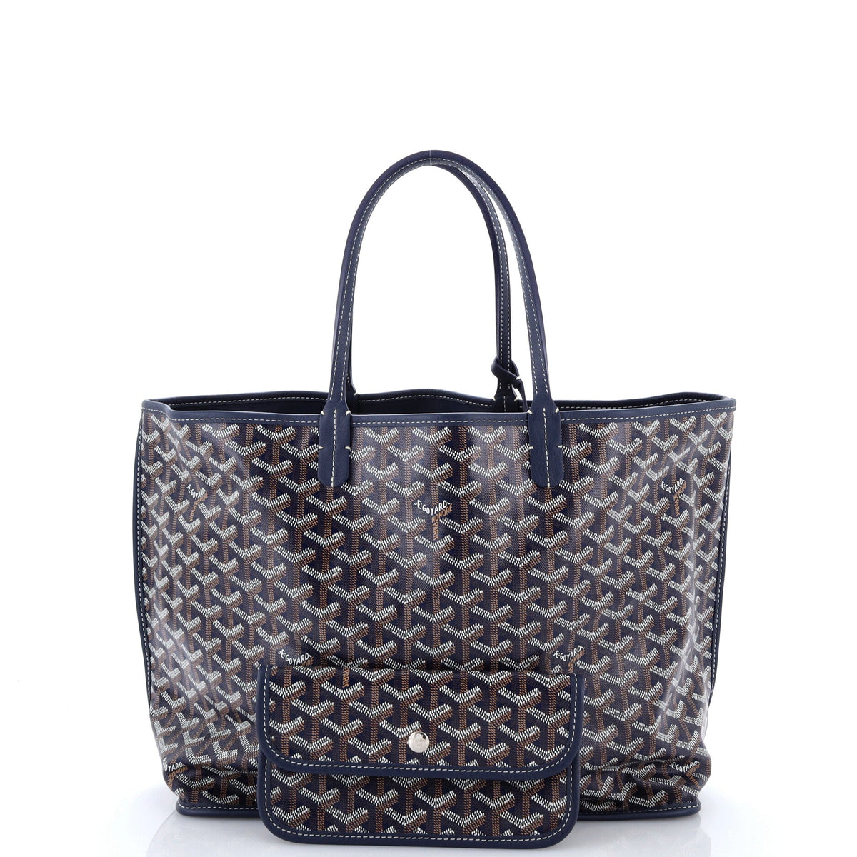 Anjou Reversible Tote Coated Canvas PM