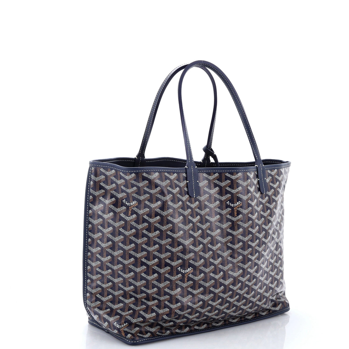 Anjou Reversible Tote Coated Canvas PM
