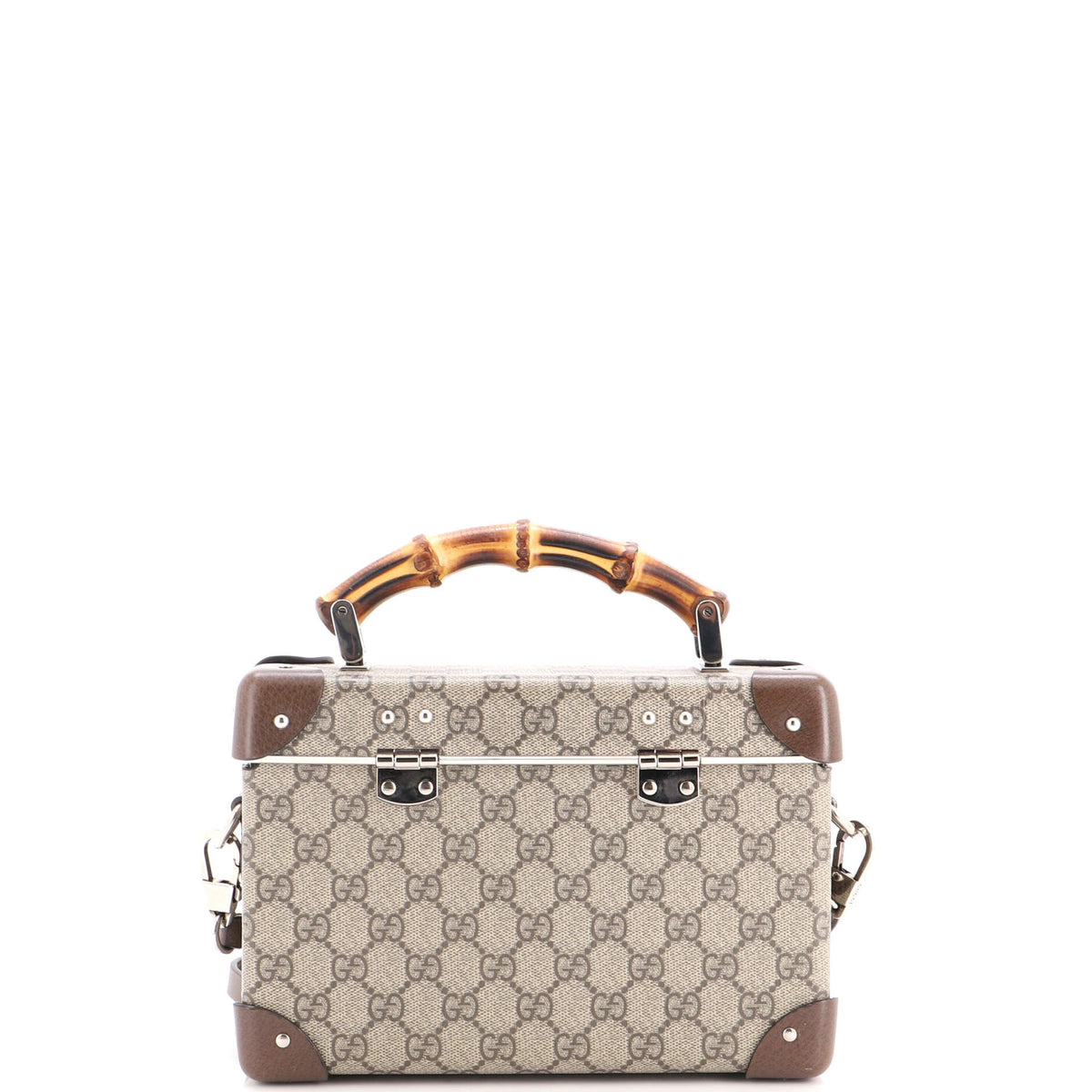 Bamboo Globe-Trotter Vanity Case GG Coated Canvas