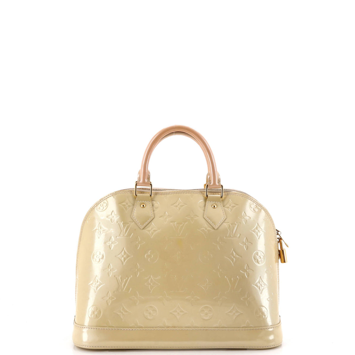 Alma Handbag Monogram Vernis PM