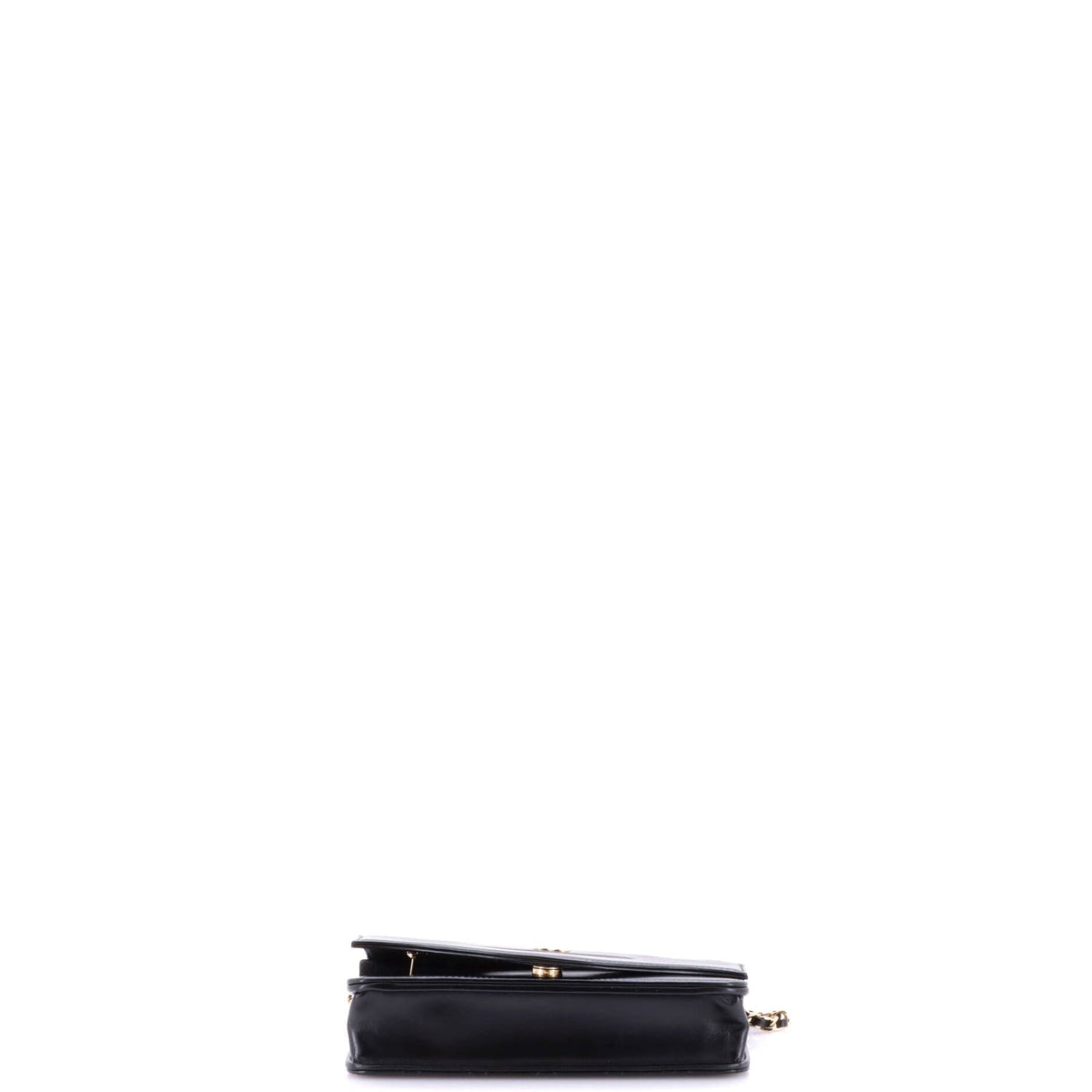 31 Wallet on Chain Quilted Shiny Lambskin