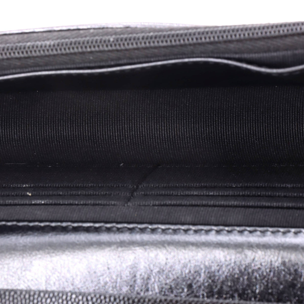 31 Wallet on Chain Quilted Shiny Lambskin