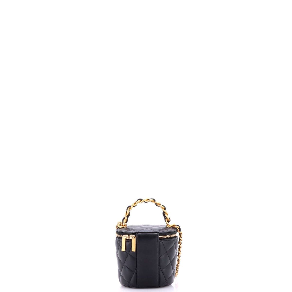 Afternoon Tea Vanity Bucket Bag Quilted Lambskin Mini