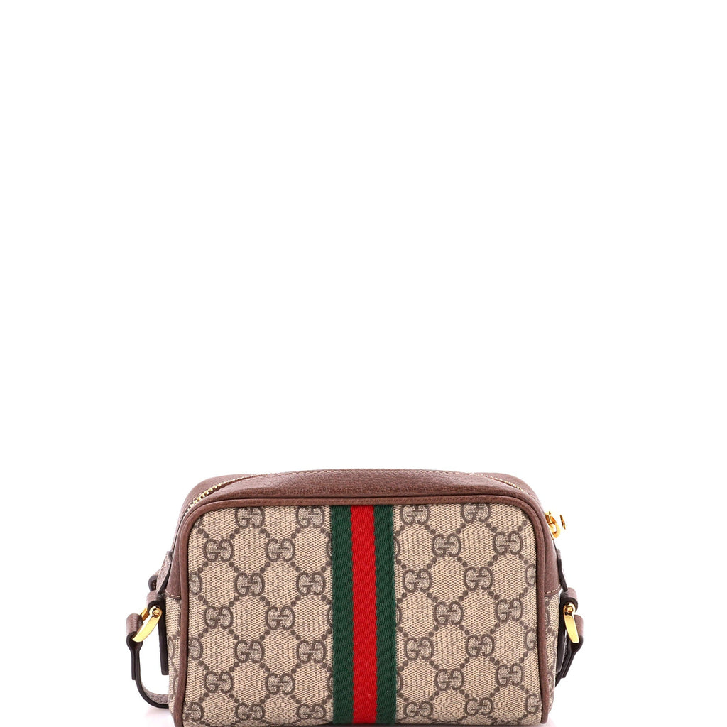 Ophidia Shoulder Bag GG Coated Canvas Mini
