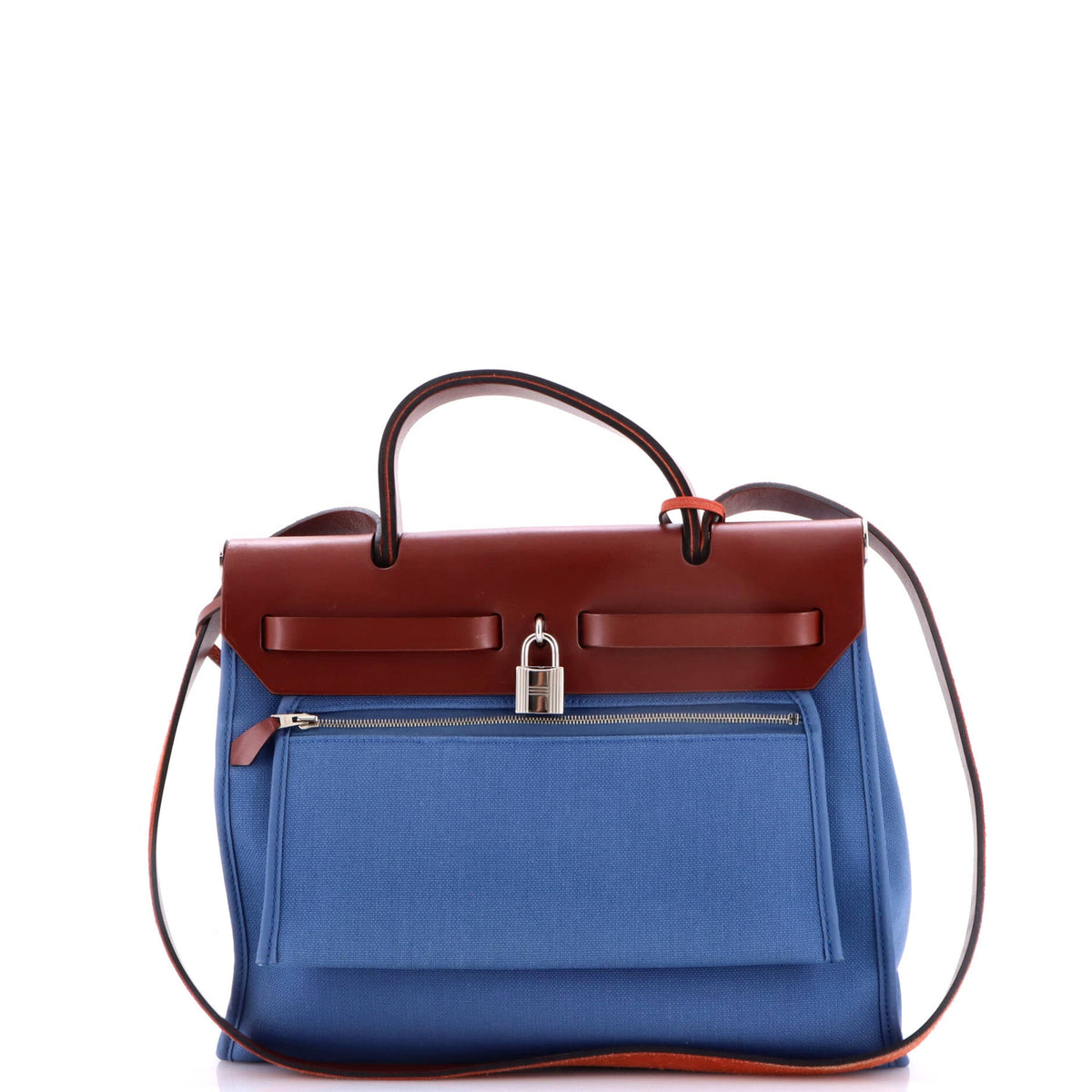 Herbag Zip Leather and Toile 31
