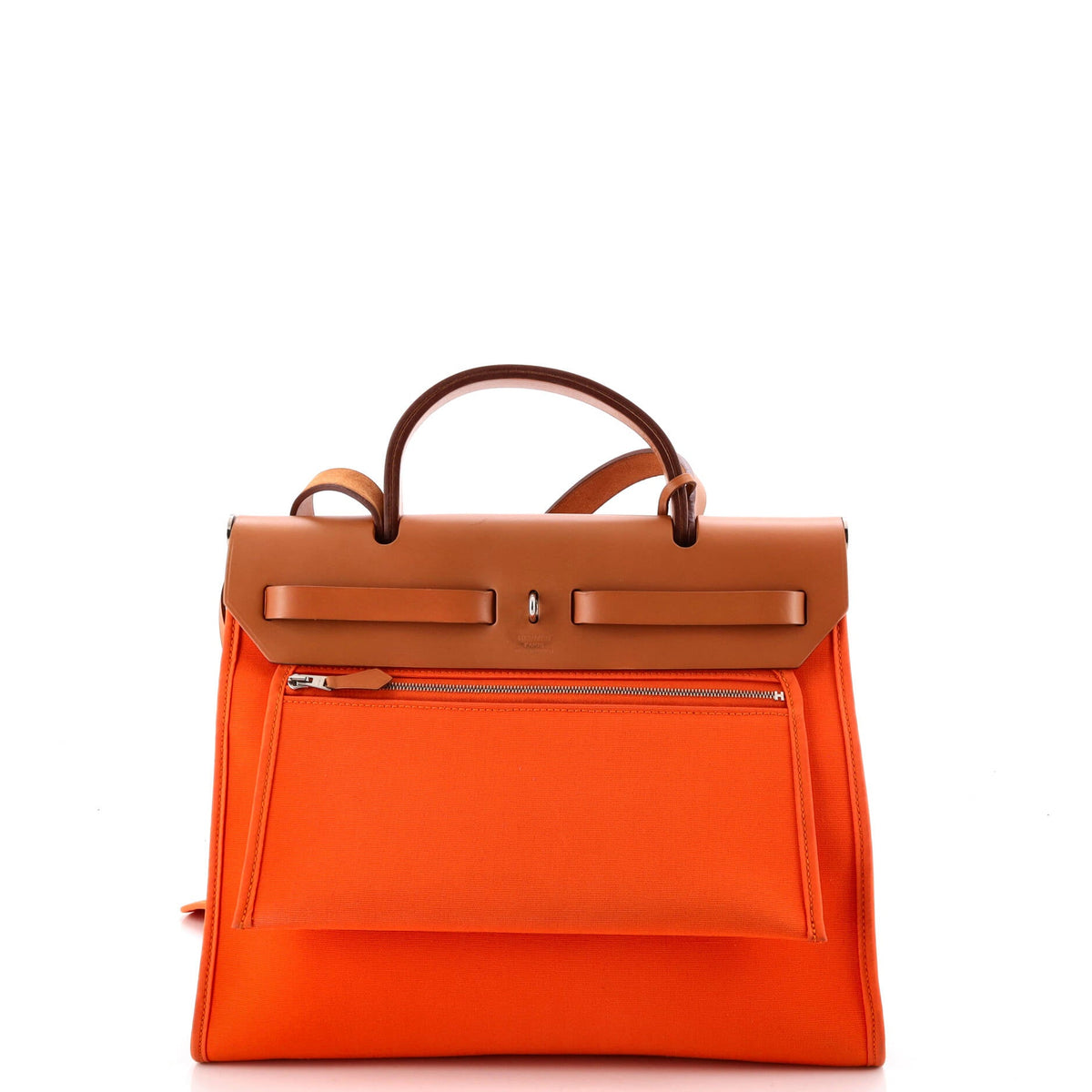 Herbag Zip Leather and Toile 31