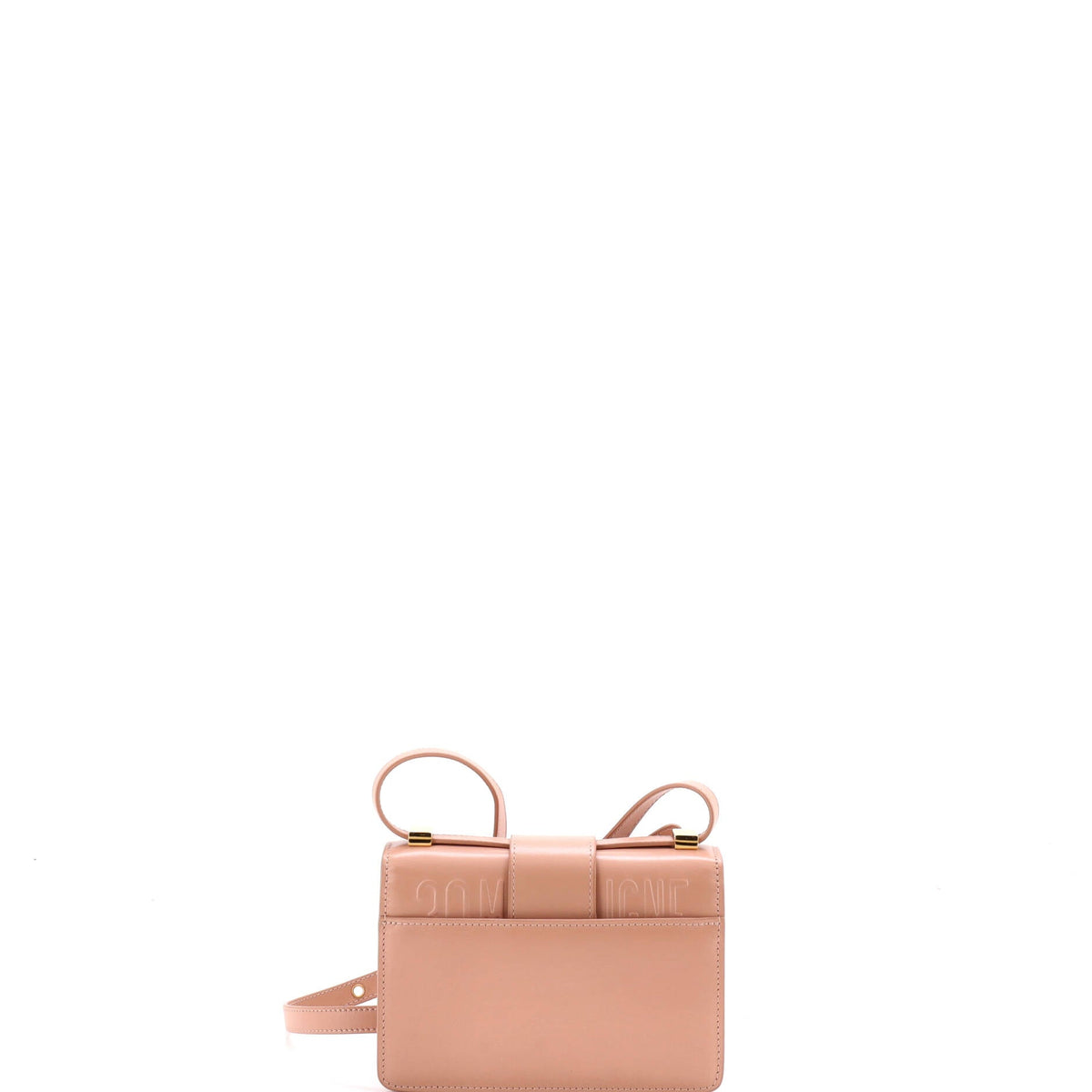 30 Montaigne Flap Bag Leather Micro
