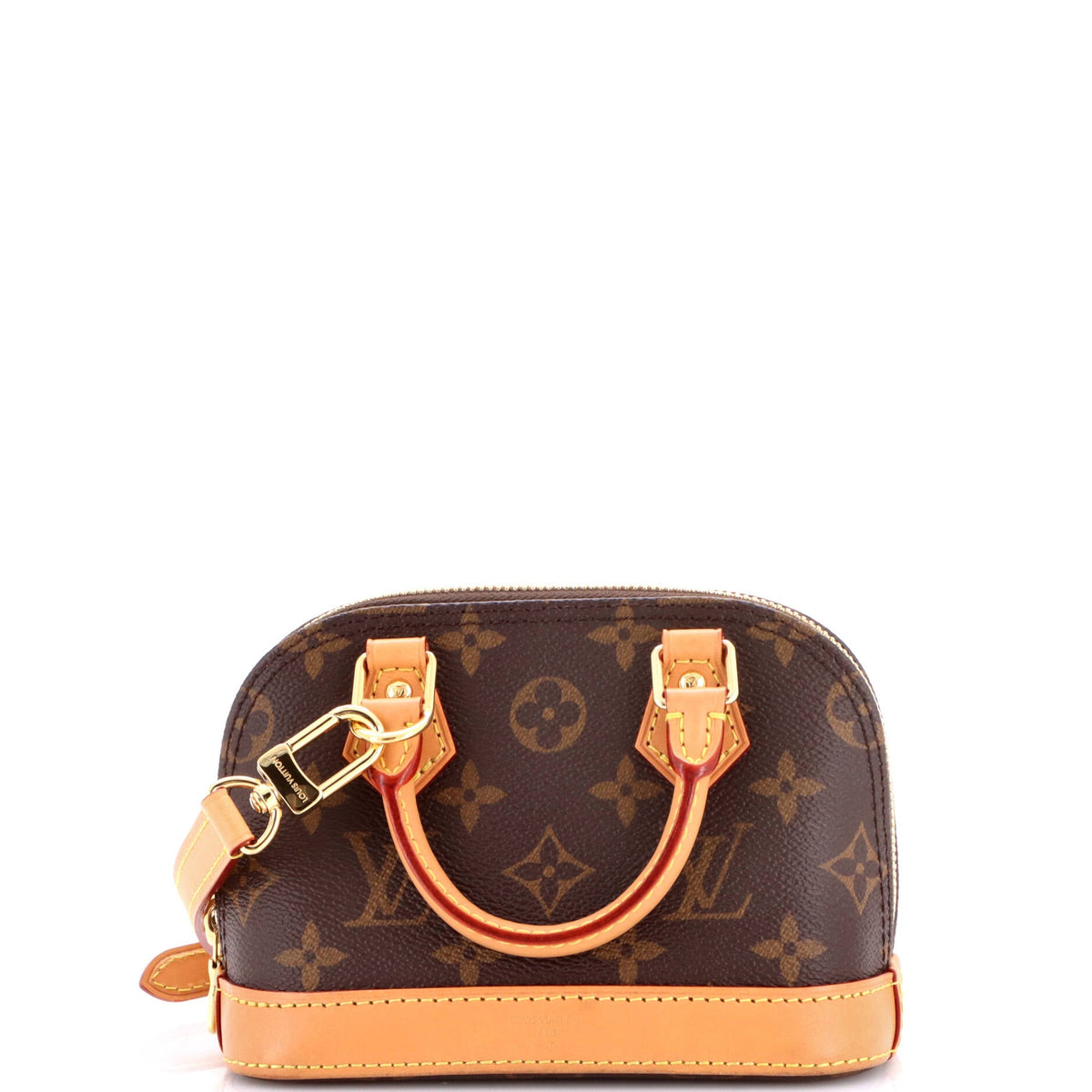 Alma Handbag Monogram Canvas Nano
