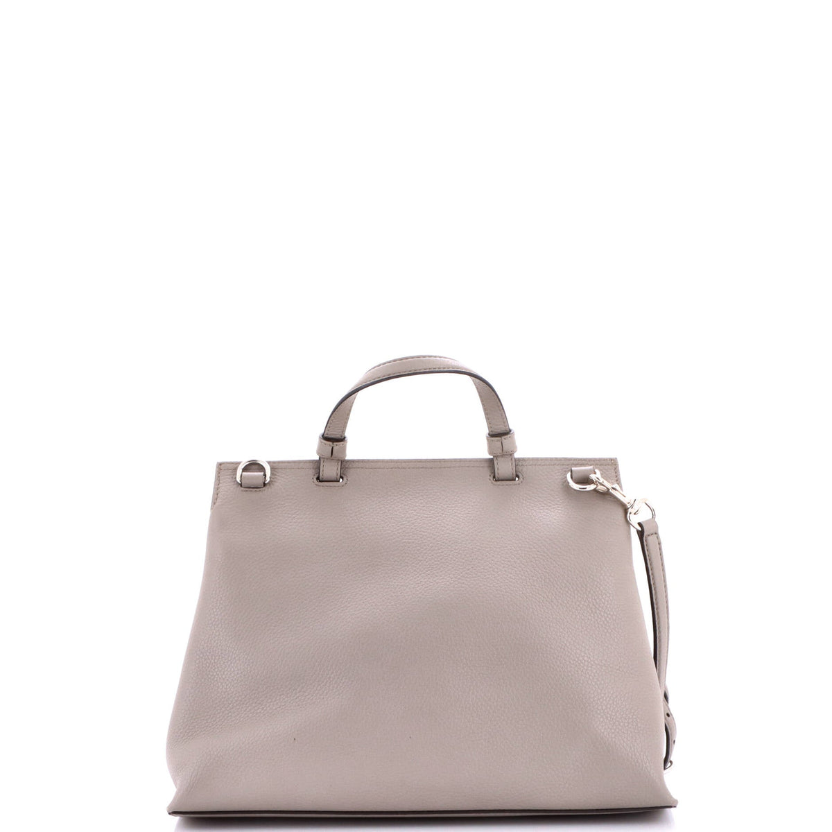 Bamboo Daily Top Handle Bag Leather Medium