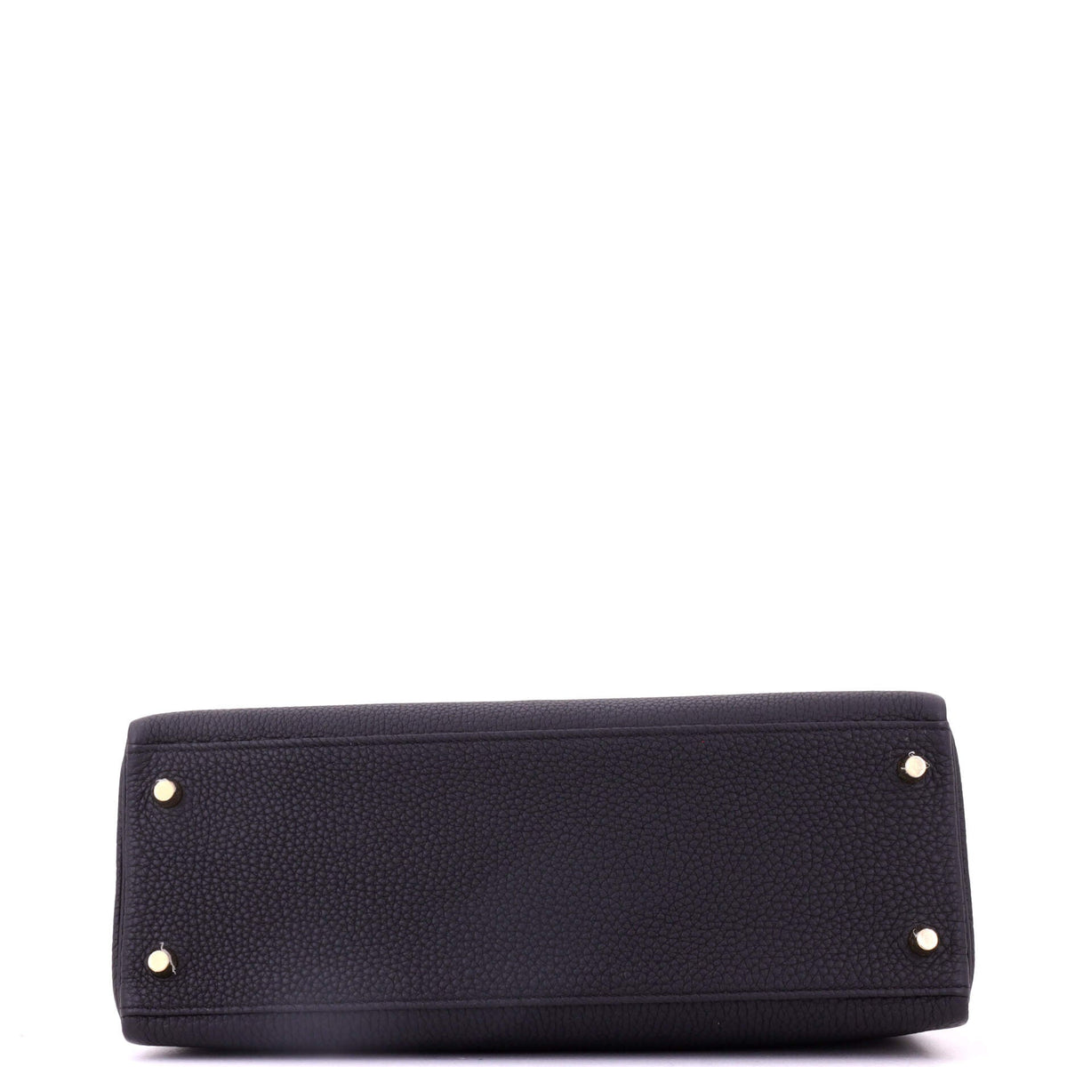 Kelly Handbag Noir Togo with Gold Hardware 32