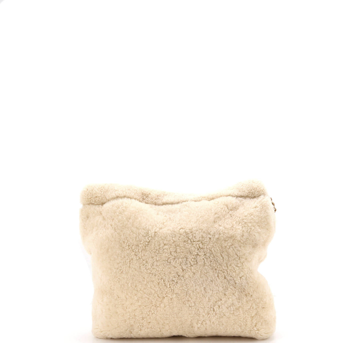 22 Chain Hobo Quilted Shearling Small