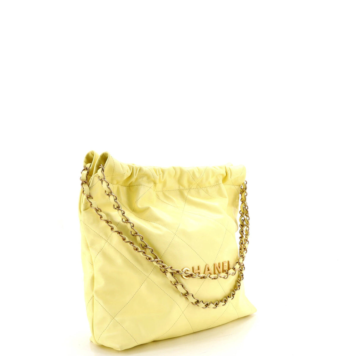 22 Chain Hobo Quilted Calfskin Small