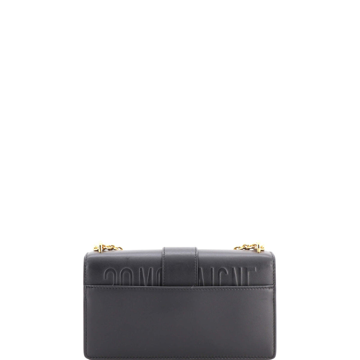 30 Montaigne Chain Flap Bag Leather East West