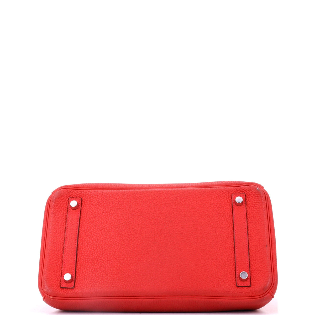 Birkin Handbag Geranium Togo with Palladium Hardware 30