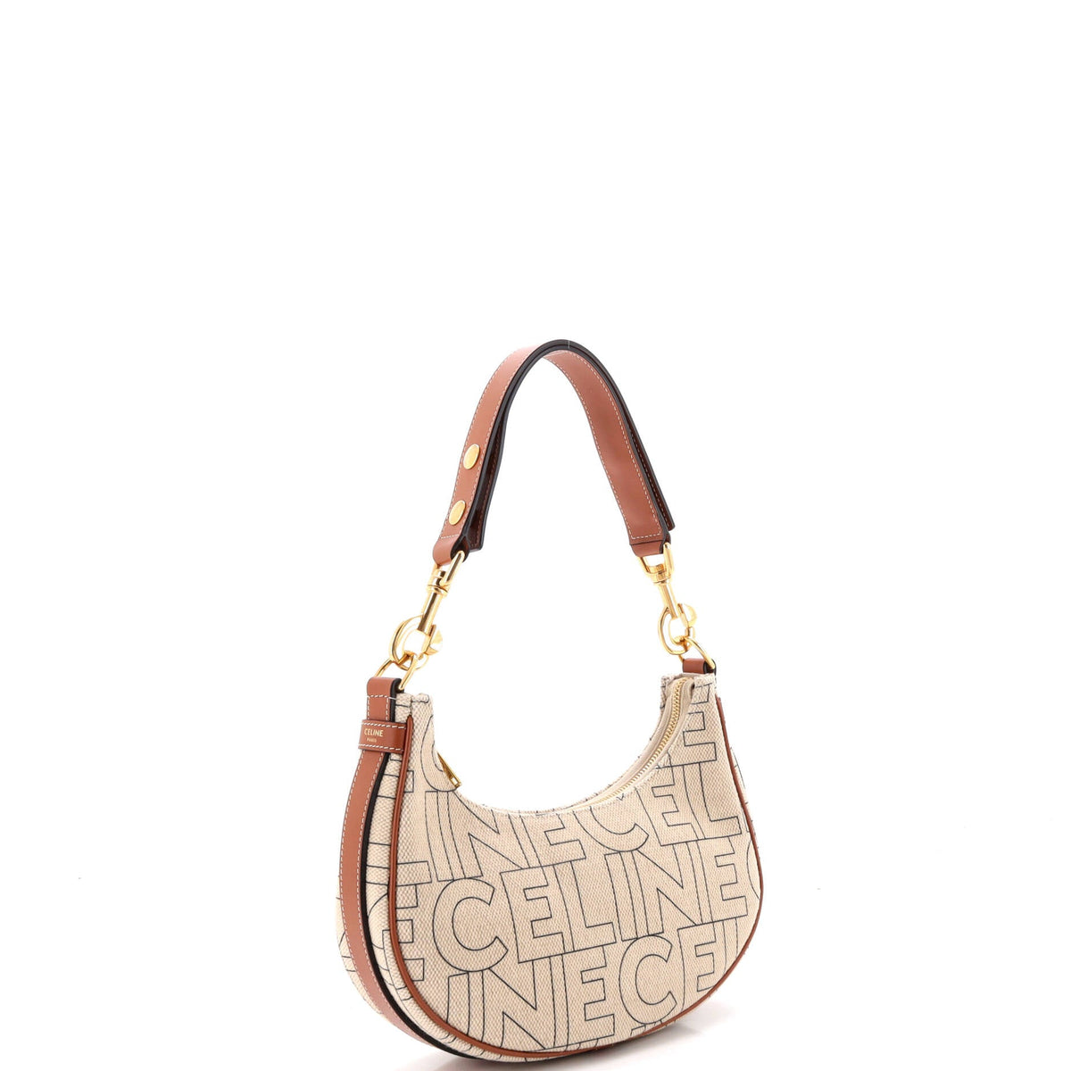 Ava Bag Logo All Over Textile Medium