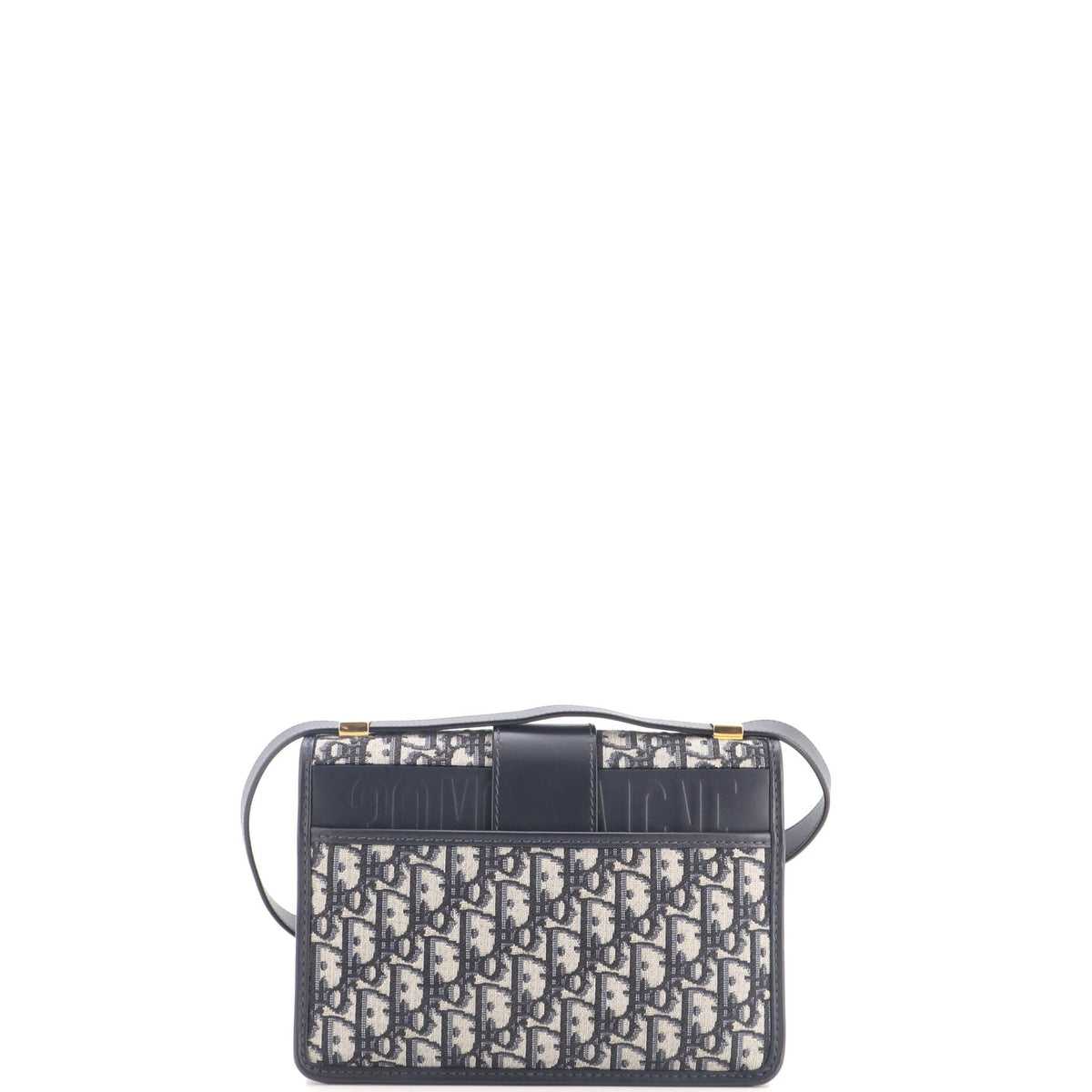 30 Montaigne Flap Bag Oblique Canvas