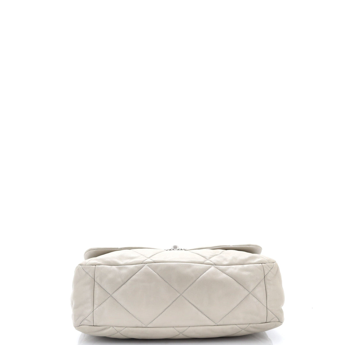 19 Flap Bag Quilted Leather Maxi