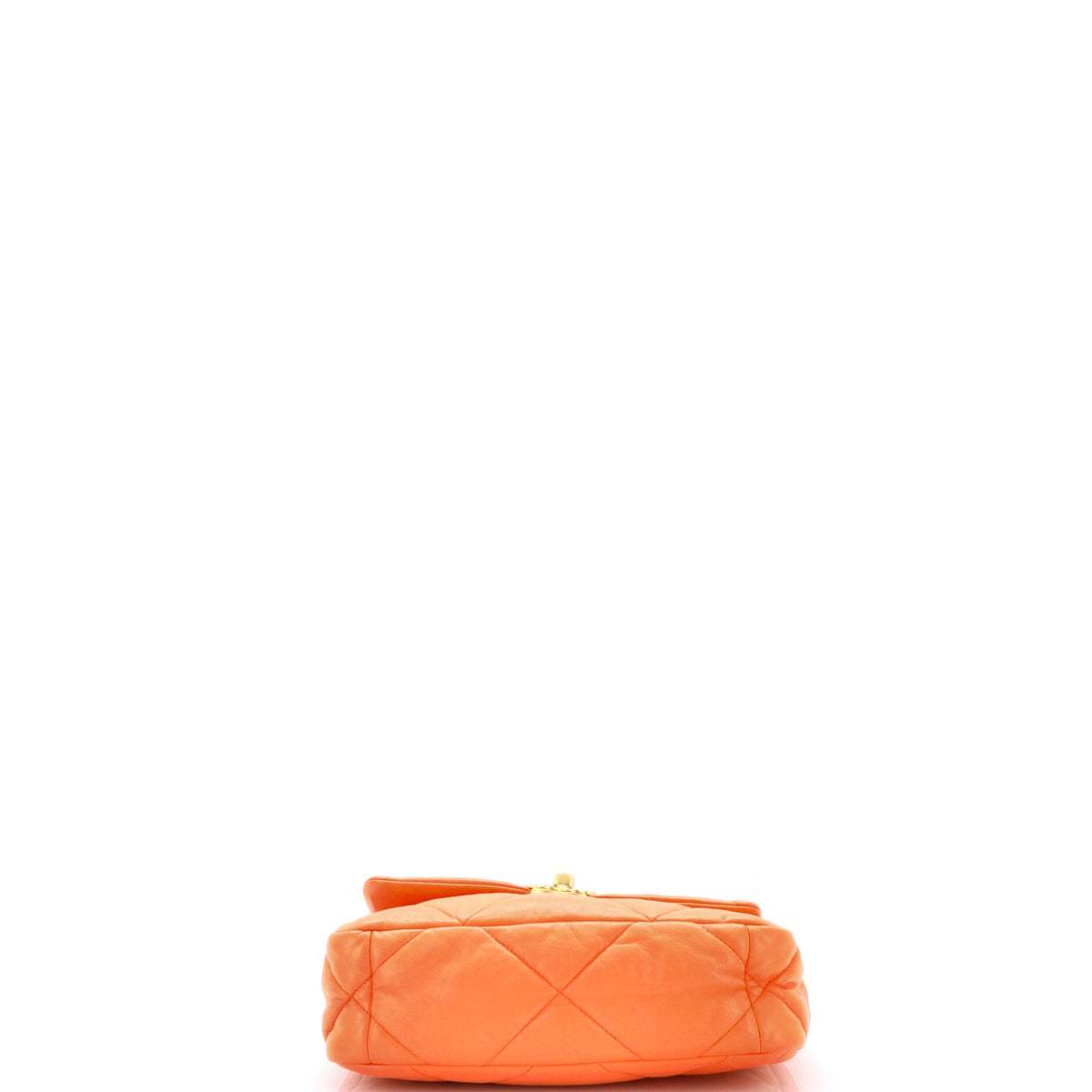 19 Flap Bag Quilted Leather Medium