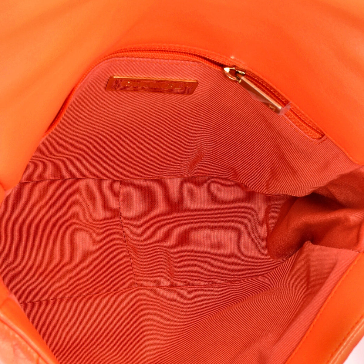 19 Flap Bag Quilted Leather Medium