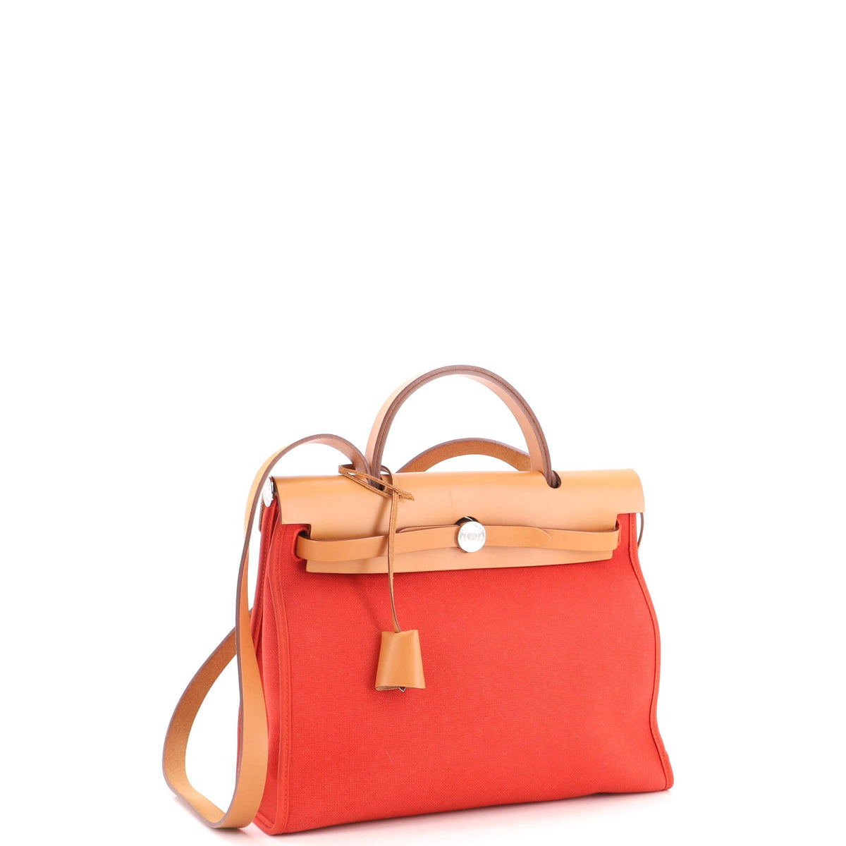 Herbag Zip Leather and Toile 31
