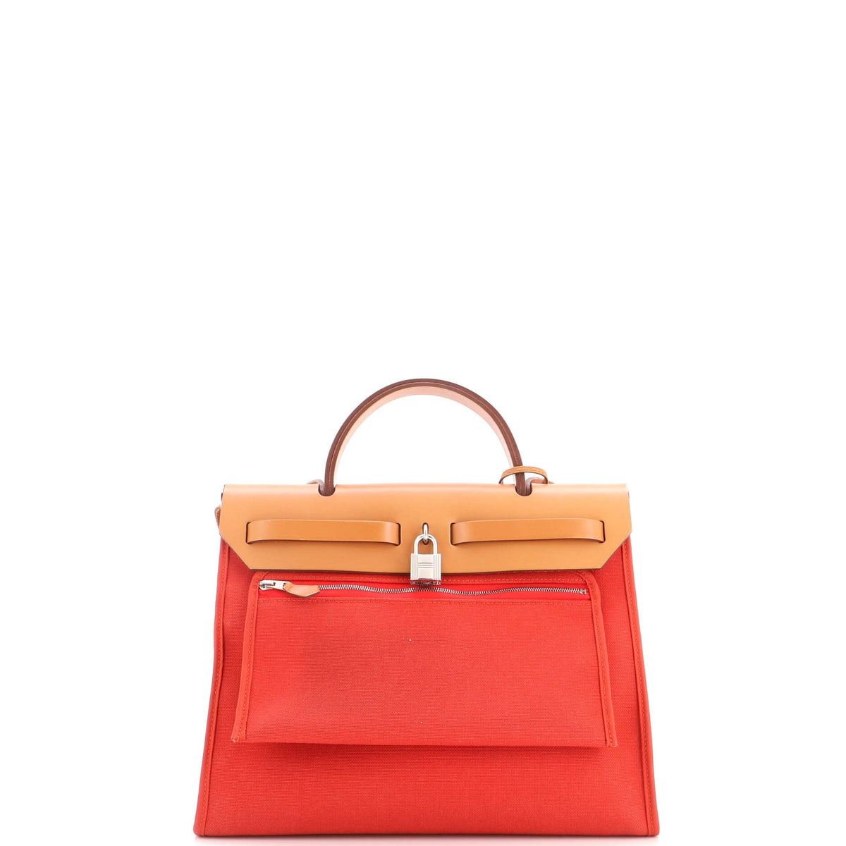 Herbag Zip Leather and Toile 31