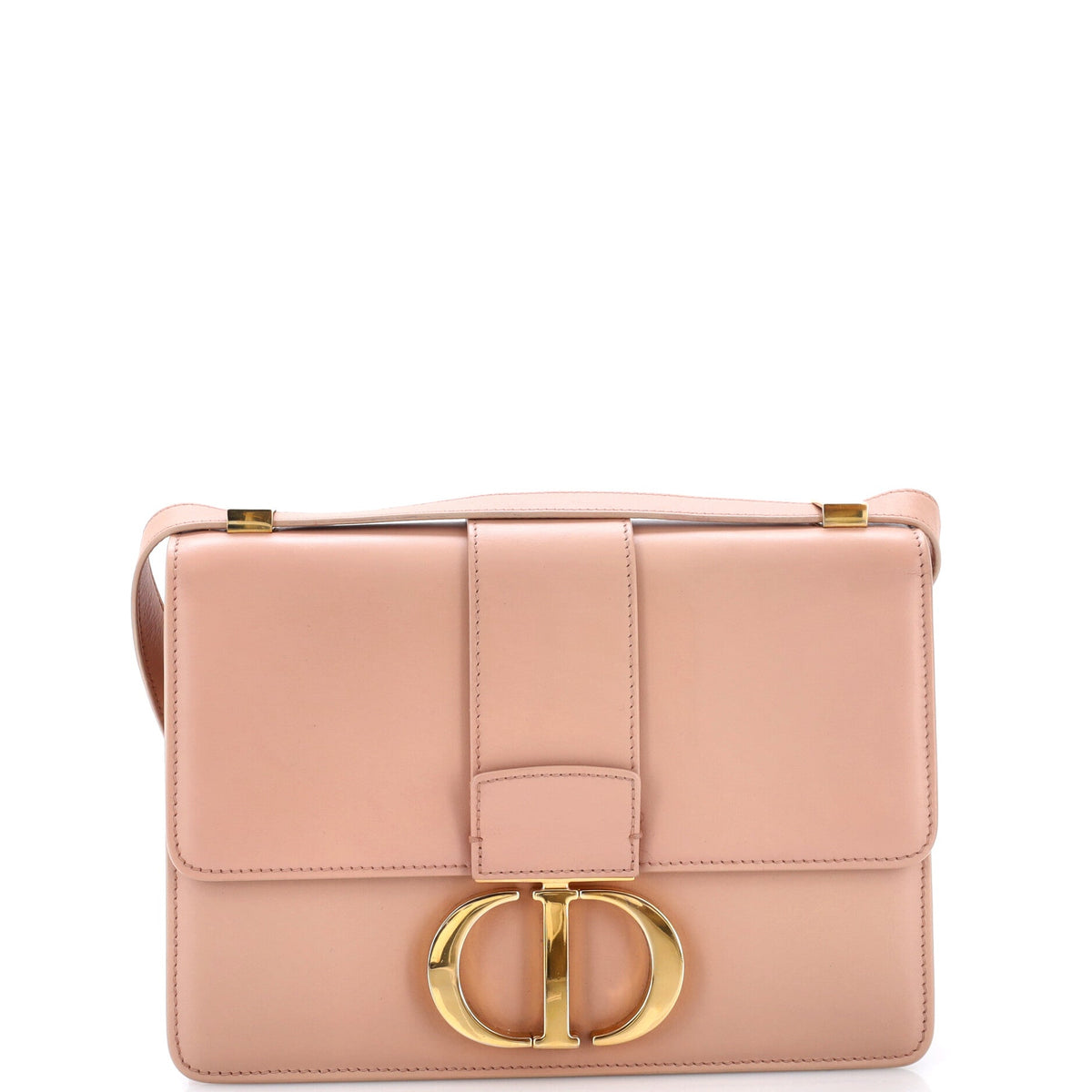 30 Montaigne Flap Bag Leather
