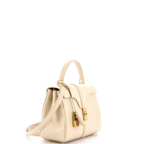 16 Top Handle Bag Smooth Calfskin Small