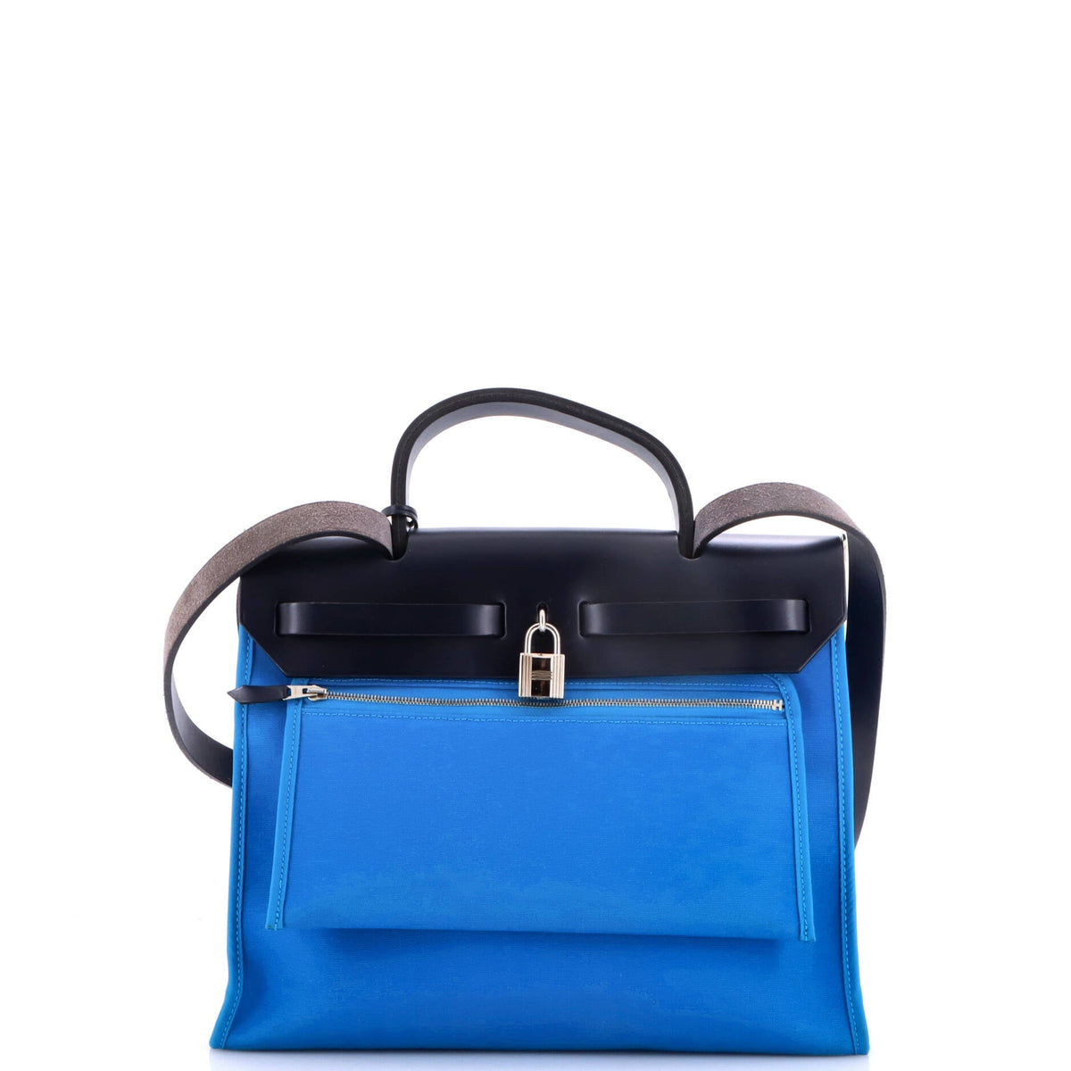 Herbag Zip Leather and Toile 31
