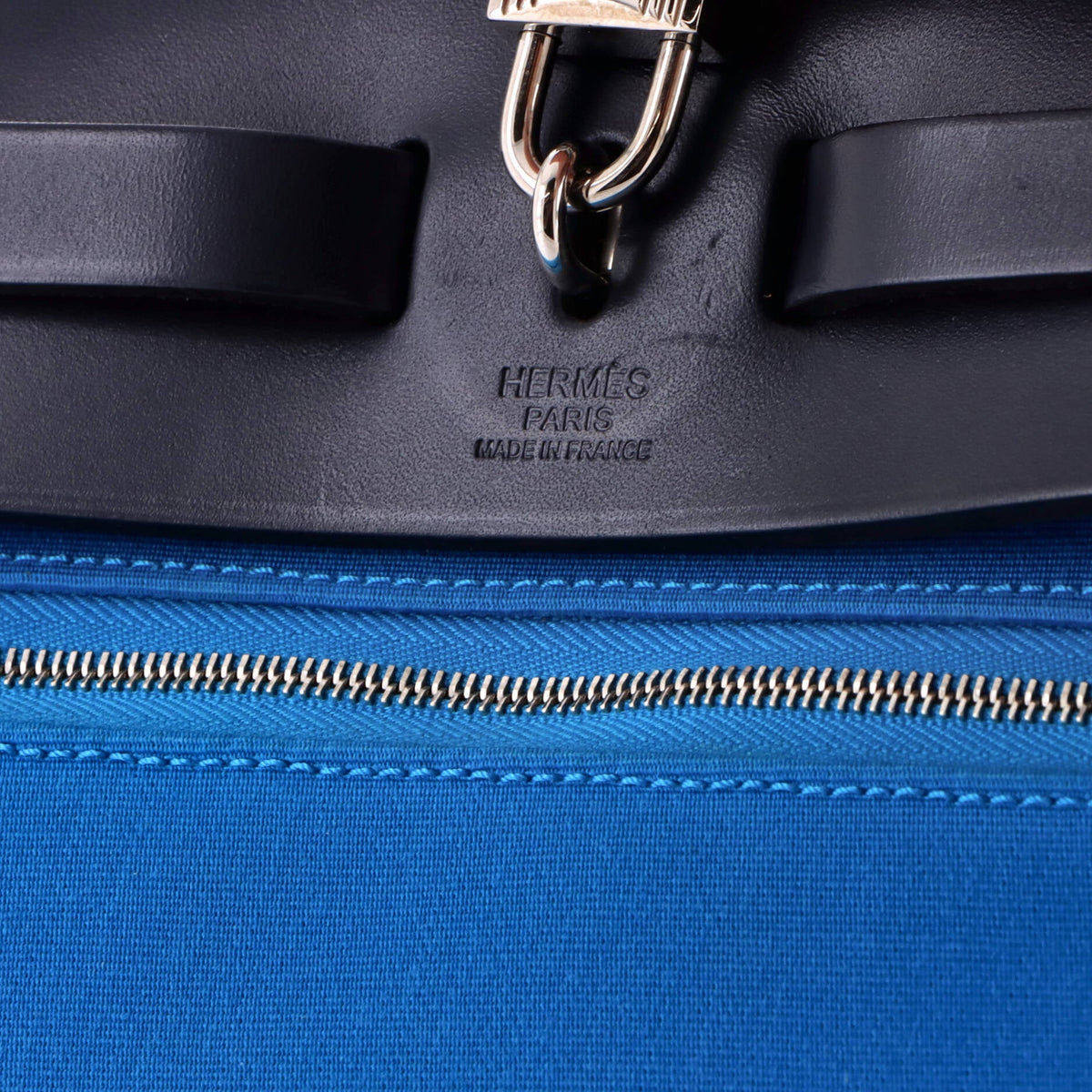 Herbag Zip Leather and Toile 31