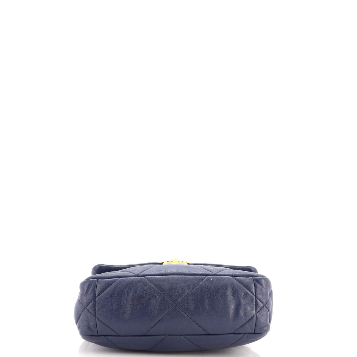 19 Flap Bag Quilted Leather Medium