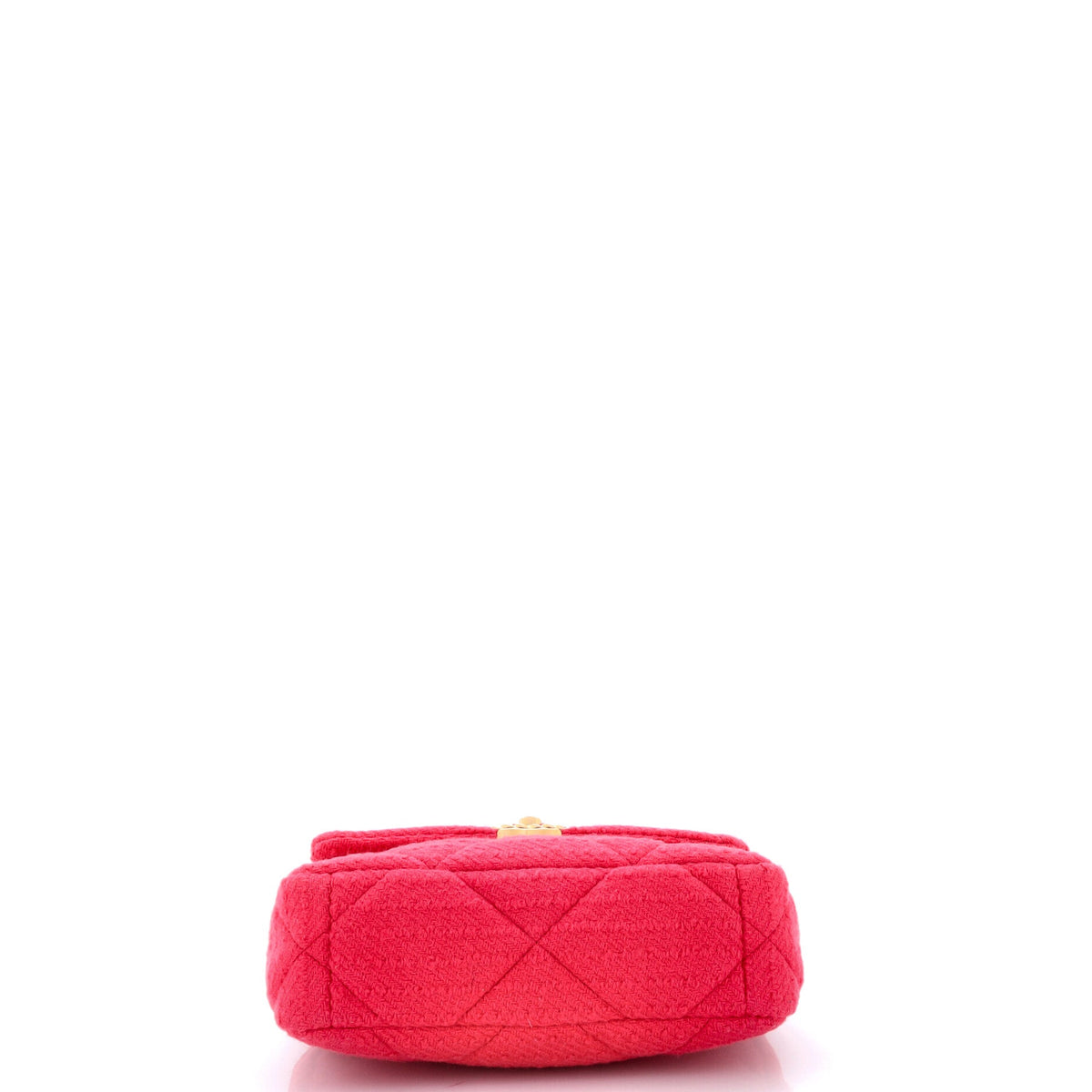 19 Flap Bag Quilted Tweed Medium