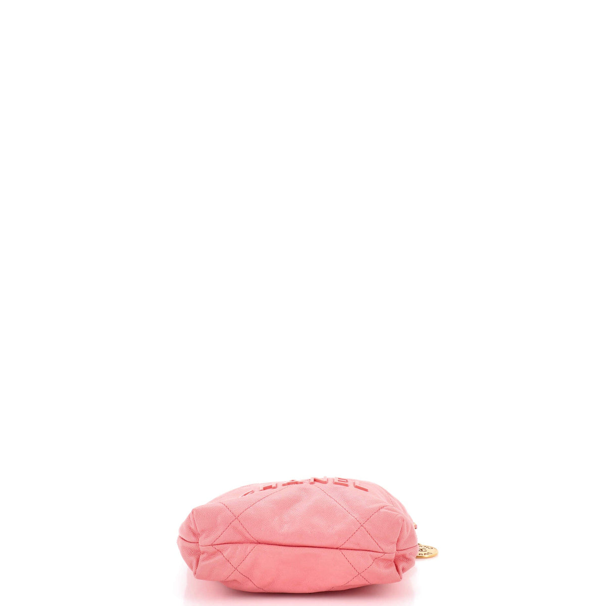 22 Chain Hobo Quilted Caviar Mini