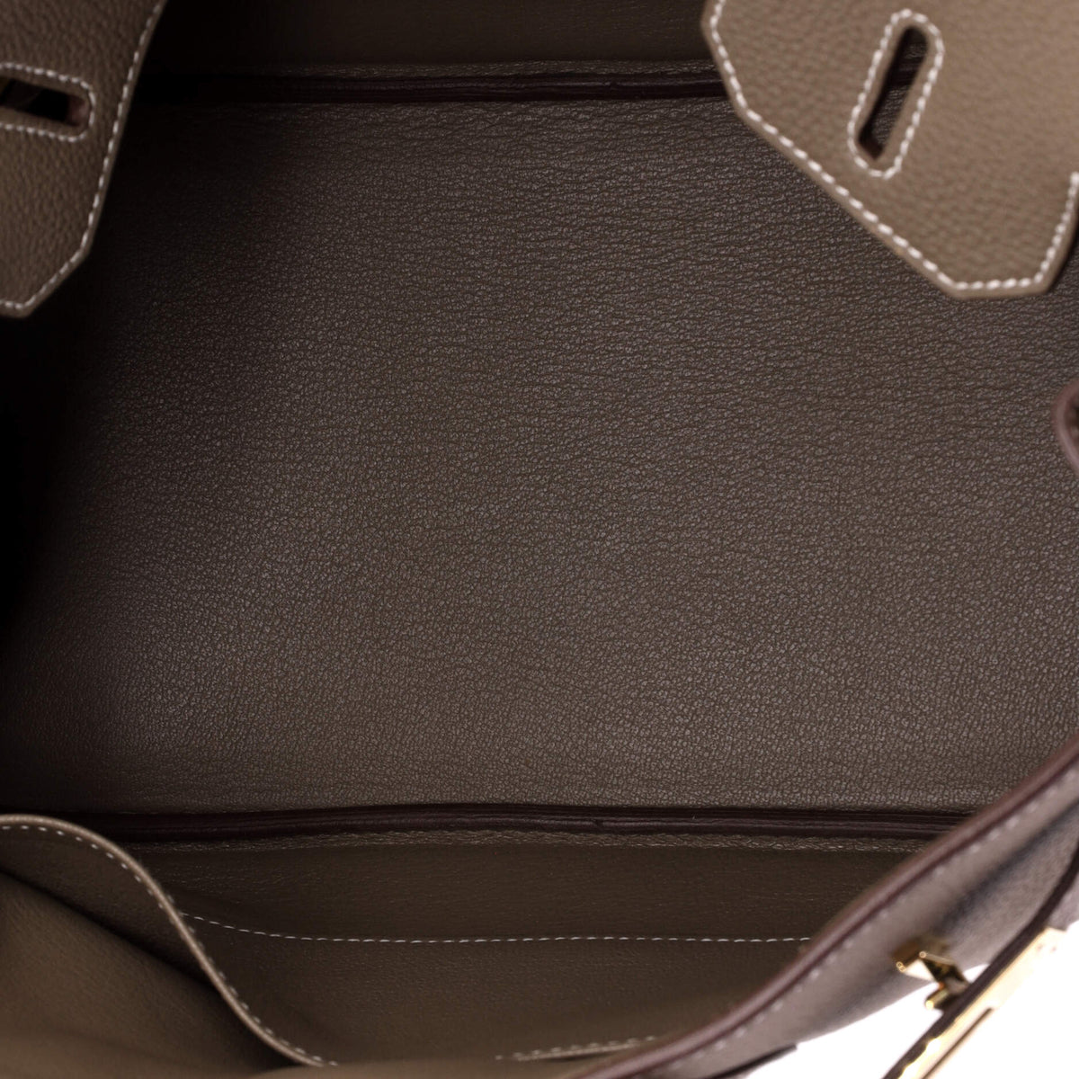 Birkin Handbag Etoupe Togo with Gold Hardware 30