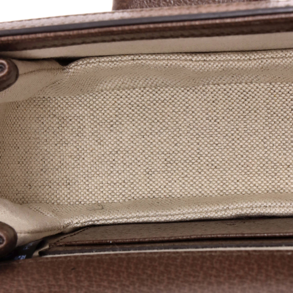 Bamboo 1947 Top Handle Bag Jumbo GG Canvas Mini