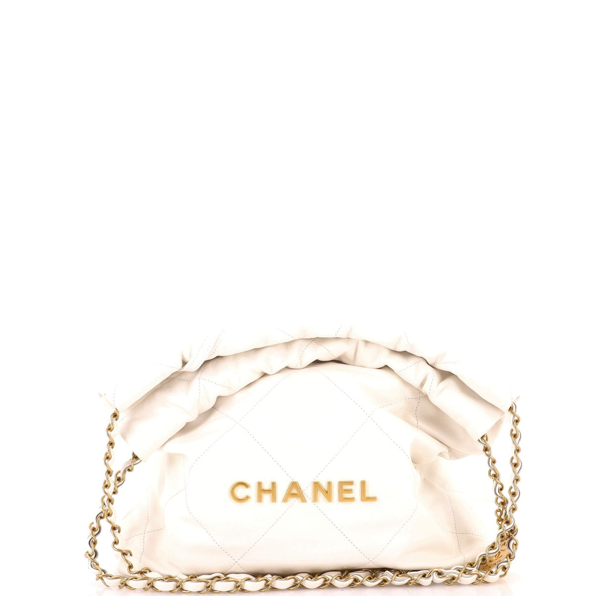 22 Chain Hobo Quilted Calfskin Small