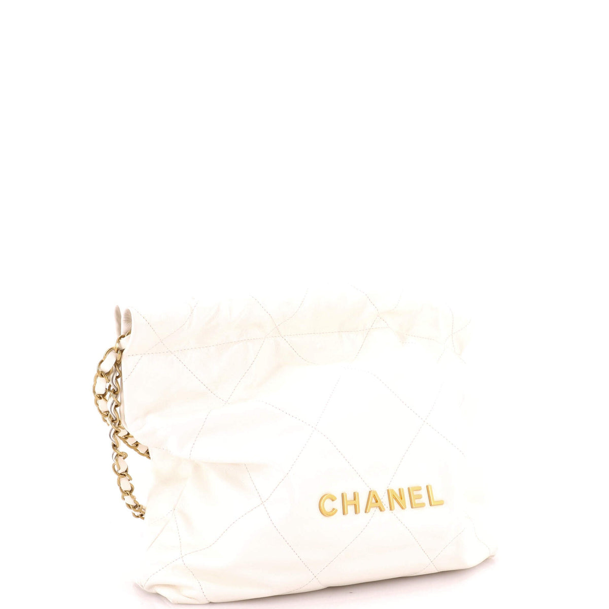 22 Chain Hobo Quilted Calfskin Small
