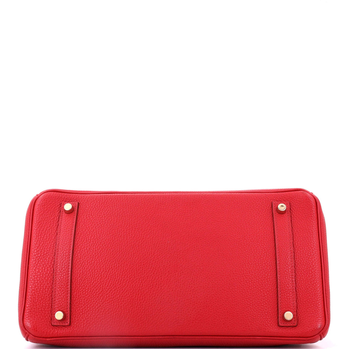 Birkin Handbag Rouge Garance Togo with Gold Hardware 35
