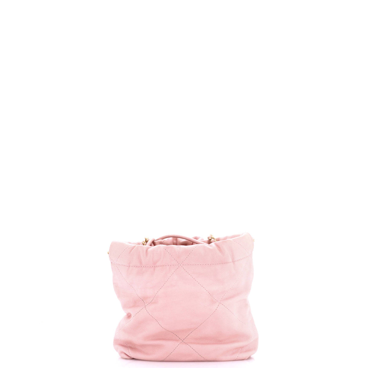 22 Chain Hobo Quilted Caviar Mini